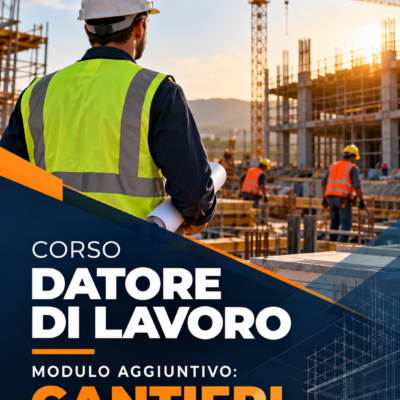 CORSO DATORE DI LAVORO – MODULO AGGIUNTIVO: CANTIERI