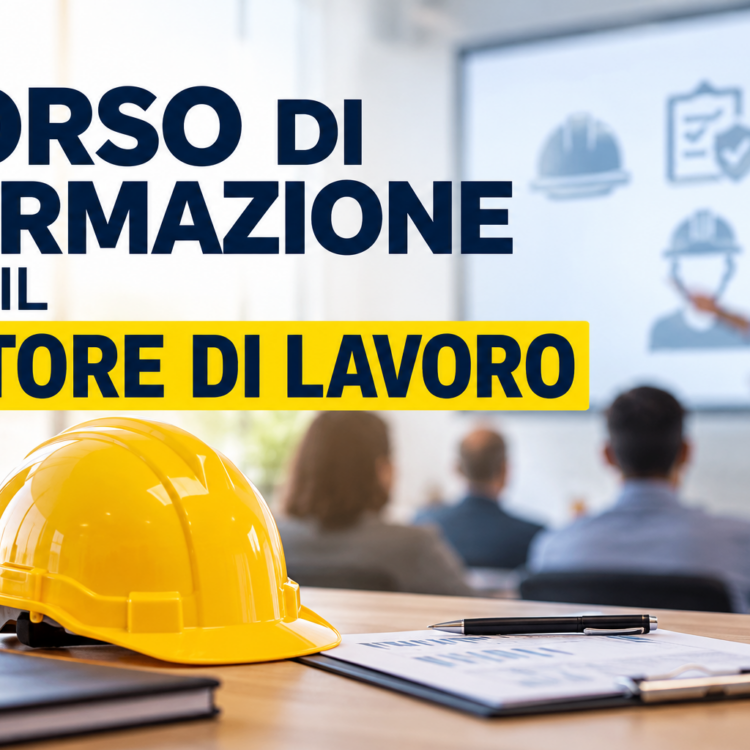 CORSO DI FORMAZIONE PER IL DATORE DI LAVORO